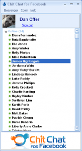 Cliente de chat para Facebook. Uno bueno.