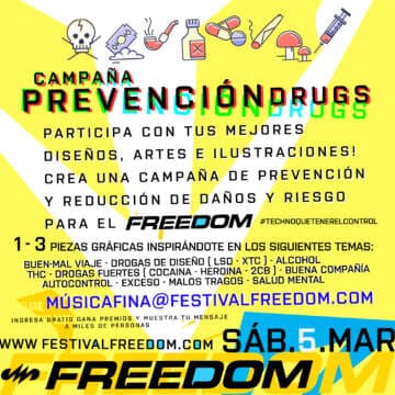CONVOCATORIA ARTÍSTICA: Campaña de Prevención de DRUGS