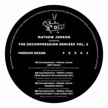 Mathew Jonson presenta la segunda parte de The Decompression Remixes