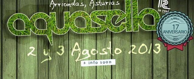 Fechas para Aquasella 2013