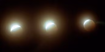 Eclipse lunar hoy a la media night.