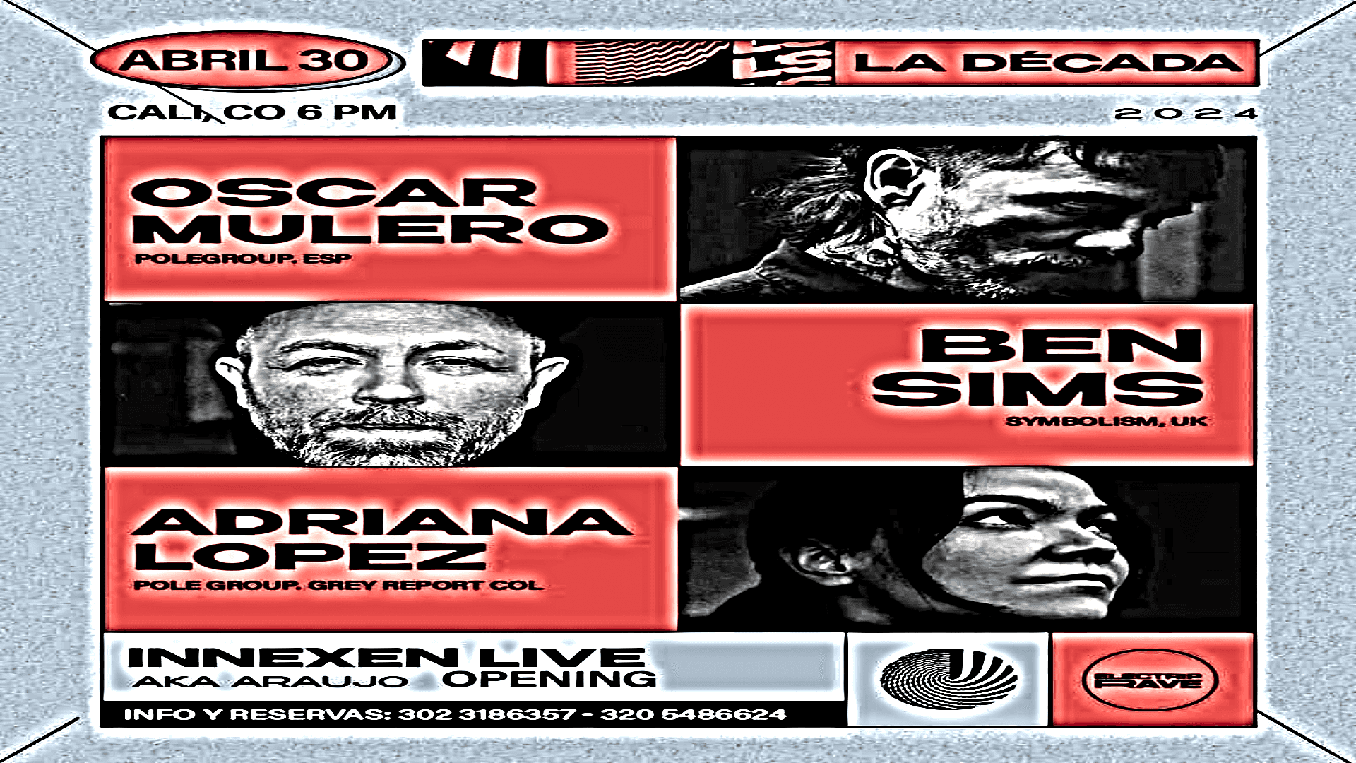 CALI celebra LA DÉCADA de la mano de ADRIANA LÓPEZ, BEN SIMS & OSCAR MULERO en el LEGEND SERIES 2024