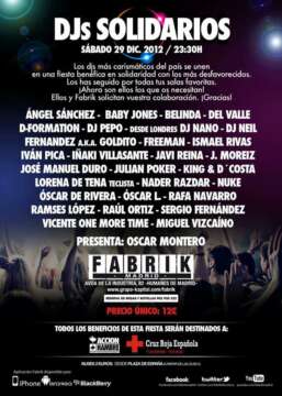 Los DJ’s de Madrid se solidarizan estas Navidades