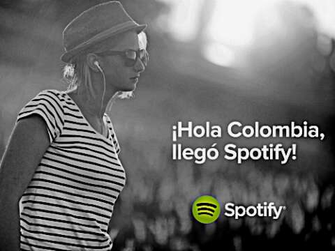 Spotify llega a Colombia con Mobile Free como gran novedad