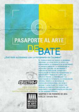 Taller Gratis: Pasaporte al Arte – ¿Qué está sucediendo con la fotografía en Colombia?