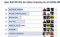Qué ARTISTAS de éstos traerías tu al GOOD MUSIC I DANCE FREEDOM 2013?