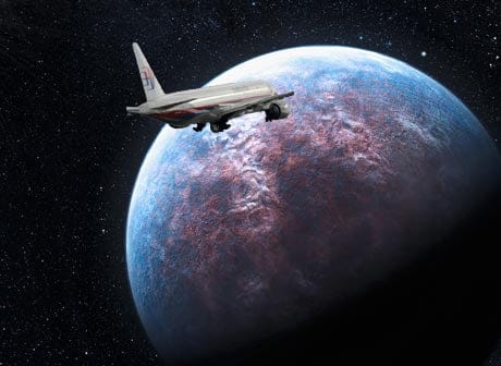 Detectan planetas en otras galaxias, pero no encuentran un avión en el océano