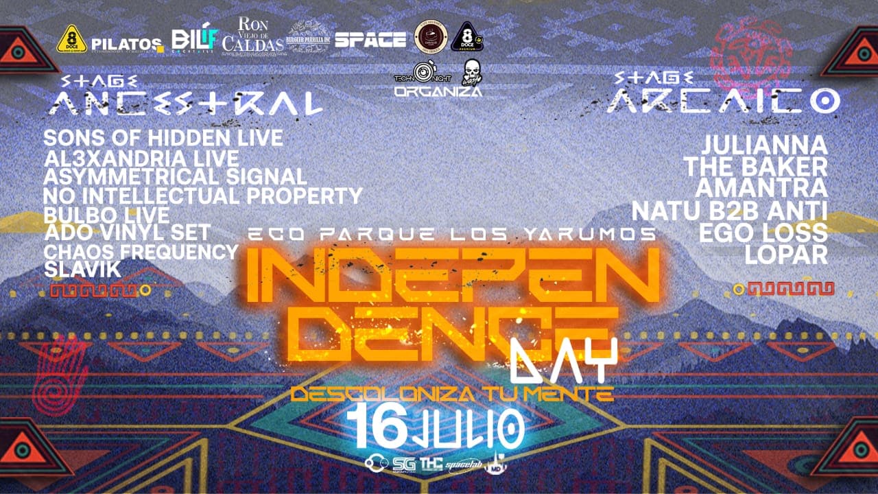 MANIZALES celebra el Independence Day con un line up cargado de talento nacional