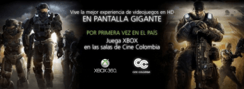 XBOX & Cine Colombia se unen… Juega en pantalla de CINE.