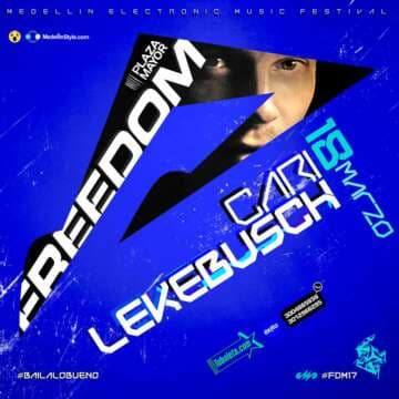 Cari Lekebusch, el padrino del Techno sueco regresa a Colombia