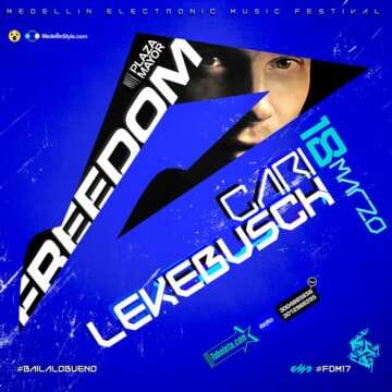 Cari Lekebusch, el padrino del Techno sueco regresa a Colombia