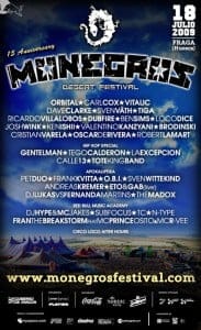 Cartel de Monegros 2009