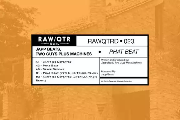 El sello bogotano RAW QUARTER presenta su nueva referencia "PHAT BEAT"