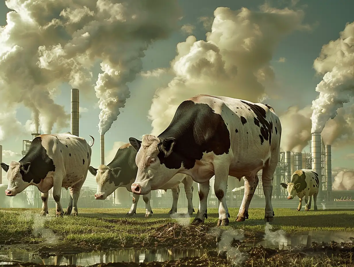 Colombia cuando? Las vacas y los cerdos que emitan gases pagarán impuesto al carbono en Dinamarca, una primicia mundial