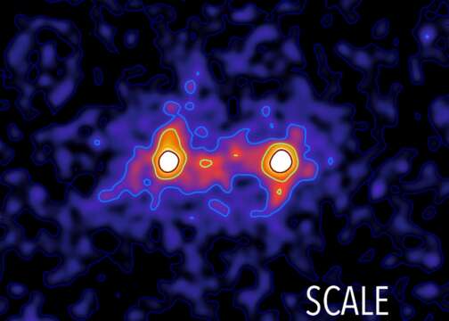 Astronomos capturan la primera Foto de la MATERIA NEGRA