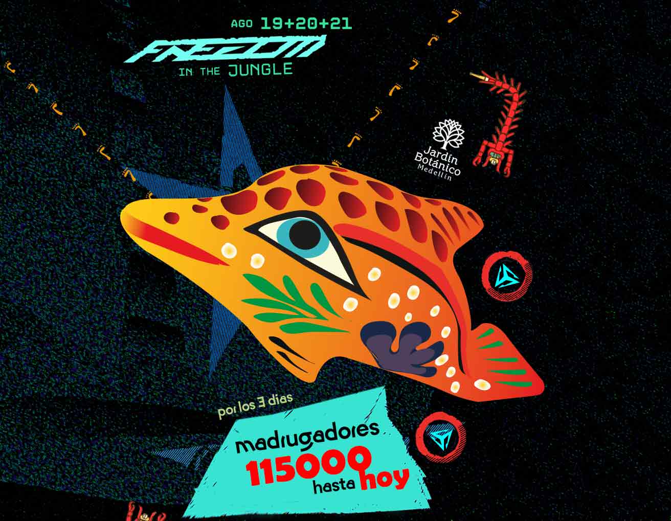 115 hasta el HOY 11:59PM por los 3 días del Baile de la Selva