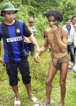 Vietnamita escondido en la selva desde la guerra hace 40 años vuelve a la Civilizacion