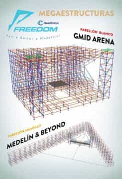 FREEDOM: MEGAESTRUCTURAS DE MÁS DE 80 TONELADAS. Así se verán!