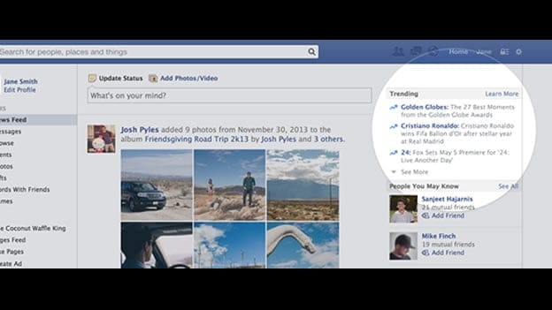 Facebook pronto con 'Trending Topics' cómo Twitter