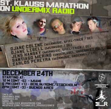 St. Klauss Marathon on UNDERMIX RADIO