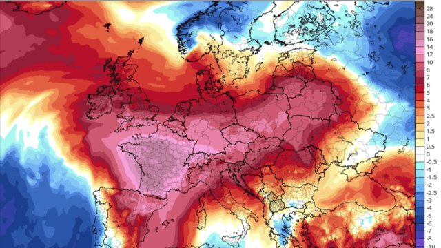 Francia rompe su record en temperaturas altas jamás registradas