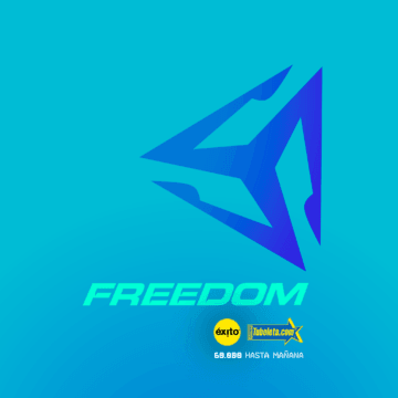 FREEDOM 17 a 60.000 Hasta Mañana Miércoles 17 de Septembre