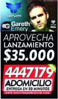 Sponsored: GARETH EMERY éste Sábado @ Forum, Tickets a $45.000, Organiza: Feel Entertainment