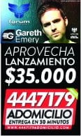 Sponsored: GARETH EMERY éste Sábado @ Forum, Tickets a $45.000, Organiza: Feel Entertainment