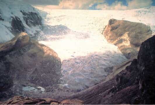 1600 años de hielo glaciar derretido en 25 en los Andes, Urgente!
