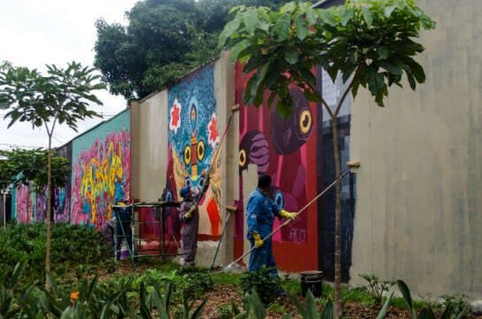 Que pesar que hayan borrado grafitis ( STREETART ) de la 43C !!!