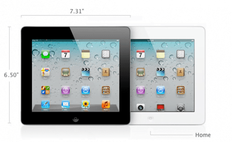 Ipad Mini: 7.85 pulgadas sería su medida.