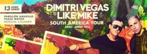 :: Sponsored :: Dimitri Vegas & Like Mike este viernes 13 de Junio en Plaza Mayor