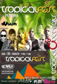 ::Sponsored :: Mañana Sábado Tropical Fest Pereira En Avalon club !!! Remate de Cabalgata