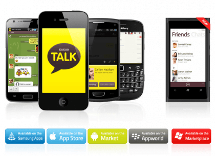 Kakao Talk más popular que Facebook y Twitter en Asia