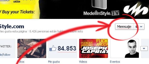 Envíale INBOX a MedellinStyle.com desde su Página de Fans en Facebook!