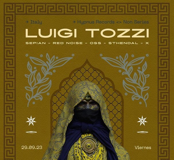 ¡LUIGI TOZZI! La fiesta más Interdimensional del bimestre este Vie 29 de septiembre