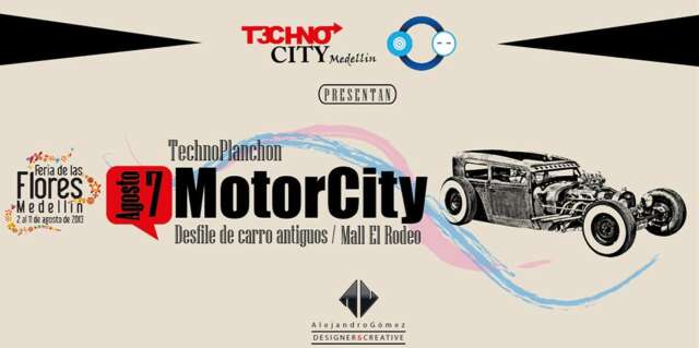 MOTORCITY 2013 "Technoplanchon" Desfile de Autos Clásicos ¡¡ 7 de Agosto Miércoles festivo ¡¡