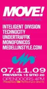MOVE Festival electrónico LOCAL! éste SÁB en Caldas