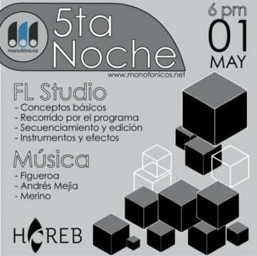 Noches de Monofonicos en Horeb este VIERNES