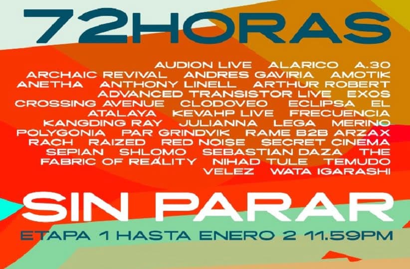 Por primera vez el FREEDOM FESTIVAL será de 72 horas SIN PARAR