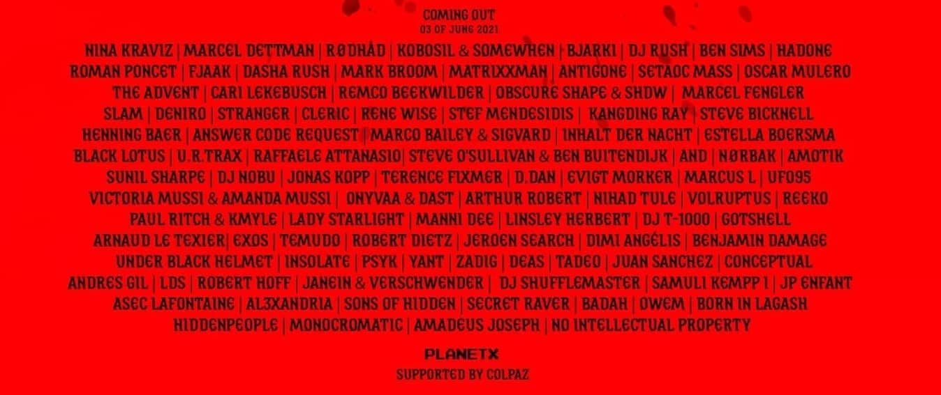 100 YEARS OF COLOMBIA: Escena techno mundial por los Derechos Humanos