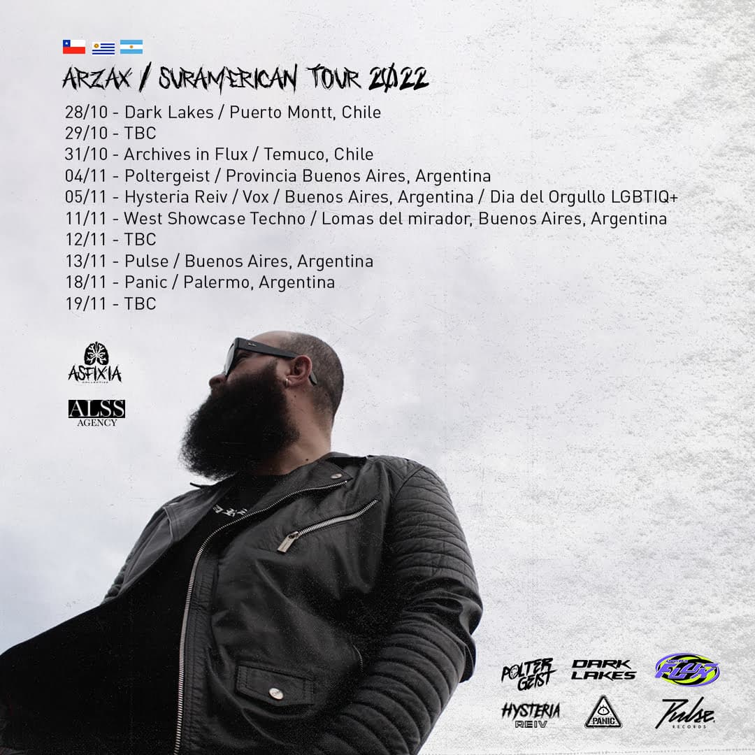 ARZAX inicia su primer tour por Sur America