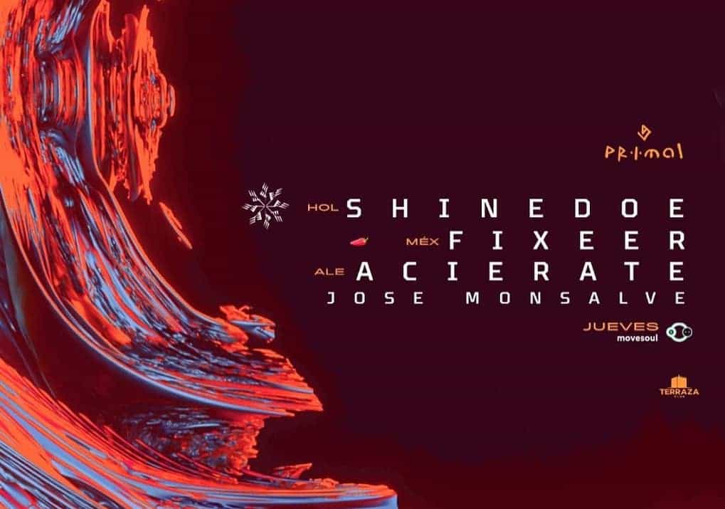 Jueves internacional con SHINEDOE, FIXEER, ACIERATE Y JOSE MONSALVE