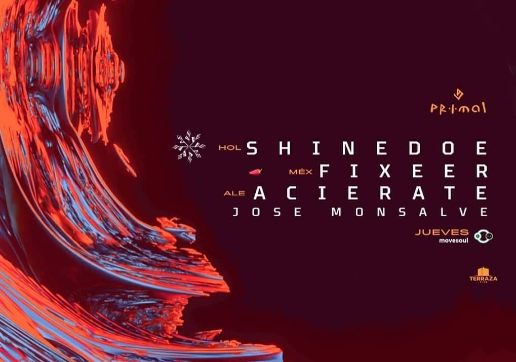 Jueves internacional con SHINEDOE, FIXEER, ACIERATE Y JOSE MONSALVE
