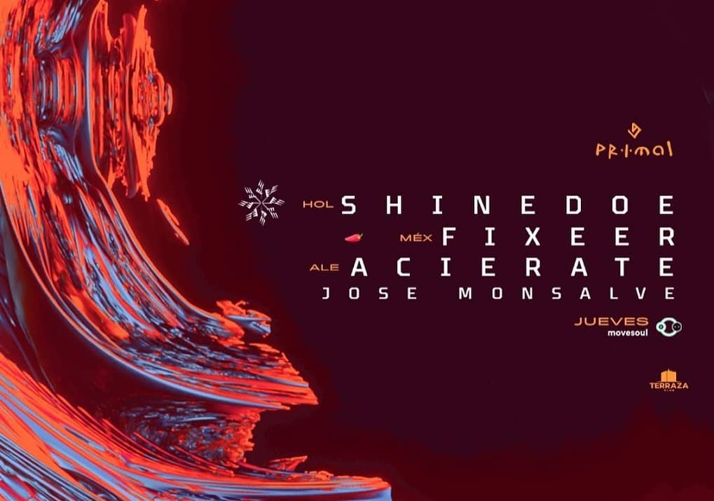 Jueves internacional con SHINEDOE, FIXEER, ACIERATE Y JOSE MONSALVE