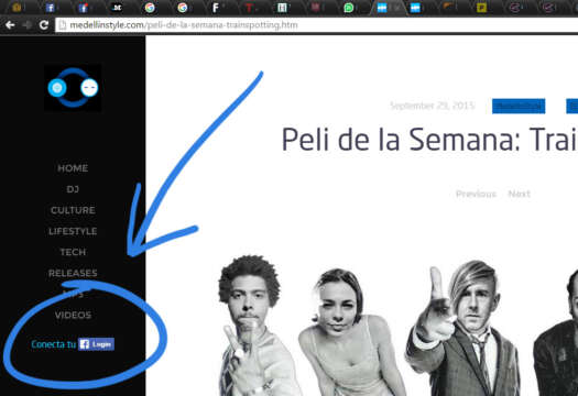 Cómo hacer para que no me salga el Popup de entrada a MedellinStyle.com ?