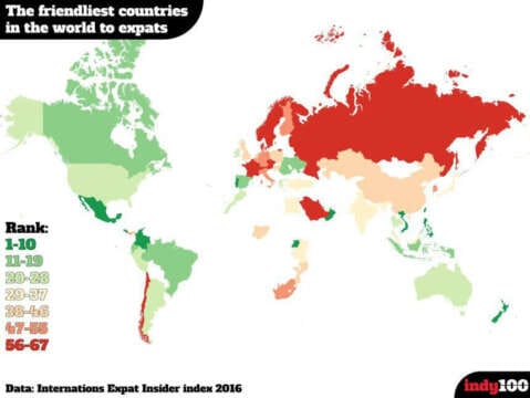 Colombia es el 5to país más Amigable del Mundo