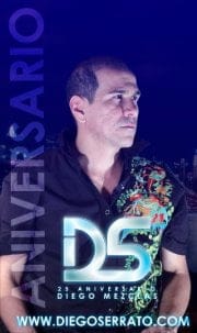 Este Viernes @ FORUM, Celebra el 25to Aniversario de Diego Serrato