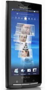 Android de Google, se expande como pólvora. Sony Ericsson presenta el XPERIA X10