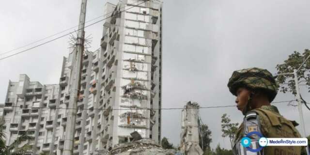 Torre 5 del edificio Space en Medellín, será derribada por implosión